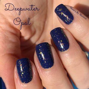 Color Street 100% Nail Polish Strips Deepwater Opal RETIRED